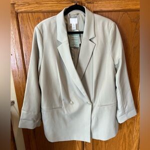 🆕 H&M Double Breasted Blazer
